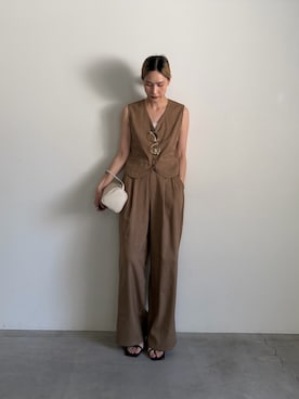 「select MOCA Et（セレクトモカエト）のアイテム」を使った、asamiさん（レディース・163cm）の夏コーディネート