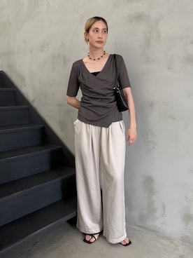「select MOCA（セレクトモカ）のアイテム（アクセサリー）」を使った、asamiさん（レディース・163cm）の夏コーディネート