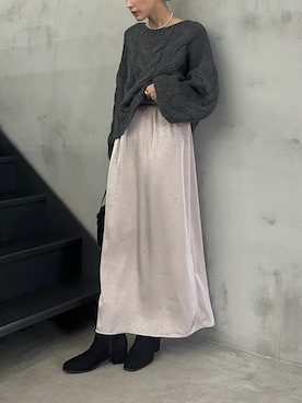 asamiさん（骨格ナチュラル・レディース・163cm）の秋コーディネート