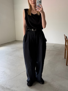 「select MOCA by son（セレクトモカバイソン）のアイテム」を使った、asamiさん（レディース・163cm）の夏コーディネート