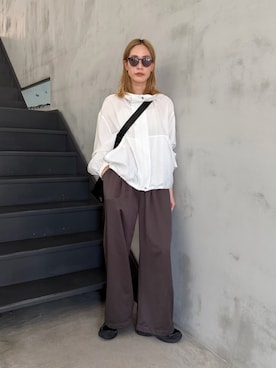 「select MOCA（セレクトモカ）のアイテム（バッグ）」を使った、asamiさん（レディース・163cm）の春コーディネート