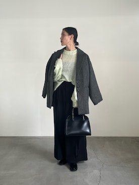 「select MOCA（セレクトモカ）のアイテム（ローファー）」を使った、asamiii425さん（レディース・163cm）の秋コーディネート