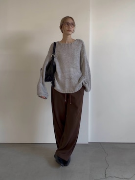 「select MOCA（セレクトモカ）のアイテム」を使った、asamiさん（レディース・163cm）の秋コーディネート