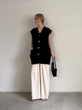 「select MOCA Et（セレクトモカエト）のアイテム」を使った、asamiさん（レディース・163cm）の夏コーディネート