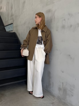 「select MOCA（セレクトモカ）のアイテム（バッグ）」を使った、asamiさん（レディース・163cm）の春コーディネート