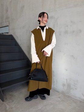 asamiさん（レディース・163cm）の冬コーディネート