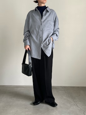 「select MOCA（セレクトモカ）のアイテム（シャツ/ブラウス）」を使った、asamiさん（レディース・163cm）の秋コーディネート