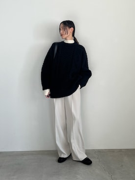 asamiさん（骨格ナチュラル・レディース・163cm）の秋コーディネート