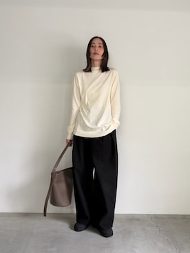 「select MOCA Et（セレクトモカエト）のアイテム」を使った、asamiさん（レディース・163cm）の冬コーディネート