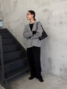 asamiさん（レディース・163cm）の冬コーディネート