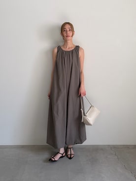 「select MOCA by son（セレクトモカバイソン）のアイテム（ワンピース）」を使った、asamiさん（レディース・163cm）の春コーディネート