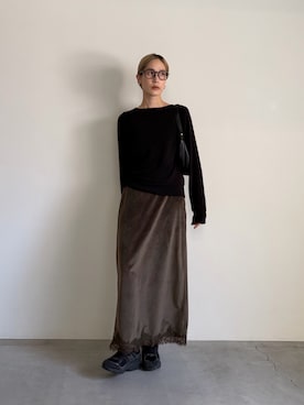「select MOCA（セレクトモカ）のアイテム（バッグ）」を使った、asamiさん（レディース・163cm）の秋コーディネート