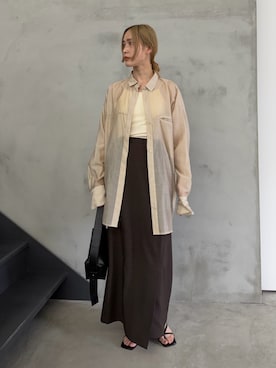 「select MOCA（セレクトモカ）のアイテム（バッグ）」を使った、asamiさん（レディース・163cm）の春コーディネート