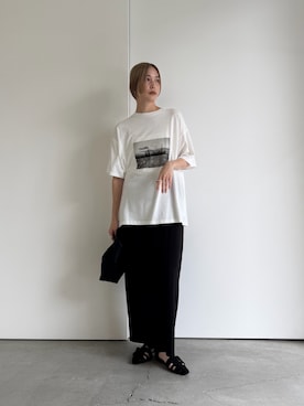 「select MOCA（セレクトモカ）のアイテム」を使った、asamiさん（レディース・163cm）の夏コーディネート
