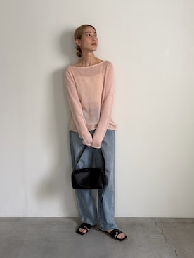 「select MOCA（セレクトモカ）のアイテム（バッグ）」を使った、asamiさん（レディース・163cm）の春コーディネート