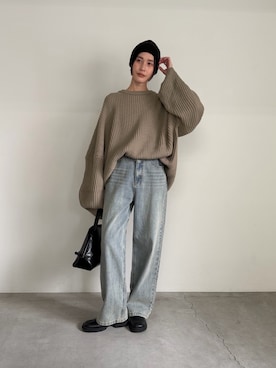 「忘年会」｜asamiさん（レディース・163cm）の冬コーディネート