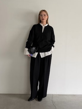 「select MOCA by son（セレクトモカバイソン）のアイテム」を使った、asamiさん（レディース・163cm）の秋コーディネート