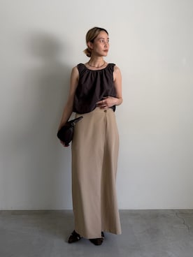 「select MOCA Et（セレクトモカエト）のアイテム」を使った、asamiさん（レディース・163cm）の春コーディネート