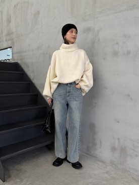 asamiさん（レディース・163cm）の冬コーディネート