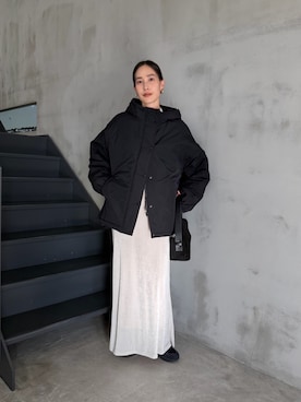 「select MOCA（セレクトモカ）のアイテム（ジャケット/アウター）」を使った、asamiさん（レディース・163cm）の冬コーディネート