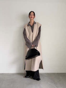 asamiさん（レディース・163cm）の冬コーディネート