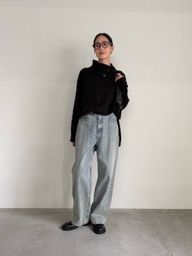 「忘年会」｜asamiさん（レディース・163cm）の冬コーディネート