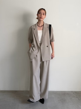 「select MOCA（セレクトモカ）のアイテム（ジャケット/アウター）」を使った、asamiさん（レディース・163cm）の春コーディネート