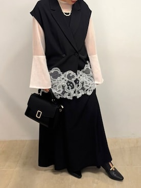 「atlo（アトロ）のアイテム」を使った、wakaba3さん（レディース・156cm）の冬コーディネート