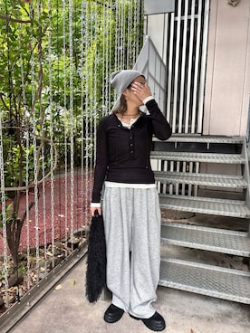 「FMiBL（ファミル）のアイテム」を使った、mguumさん（レディース・148cm）の秋コーディネート