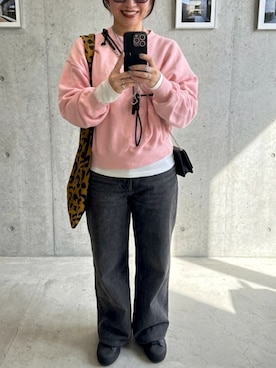 「Levi's（リーバイス）のアイテム（トップス）」を使った、bibi21さん（レディース・157cm）の春コーディネート