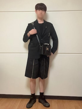 「UNITED TOKYO（ユナイテッドトウキョウ）のアイテム」を使った、Heliot(エリオット)さん（メンズ・172cm）の夏コーディネート