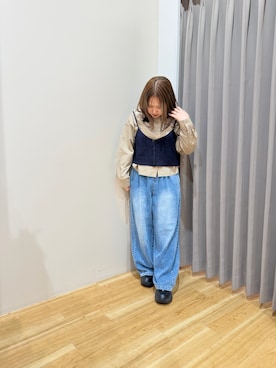 「ITEMS URBANRESEARCH（アイテムズ アーバンリサーチ）のアイテム」を使った、 _miyu_さん（レディース・151cm）の秋コーディネート