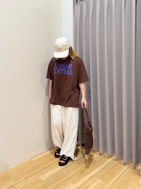 「RODE SKO（ロデスコ）のアイテム（サンダル）」を使った、 _miyu_さん（レディース・151cm）の夏コーディネート