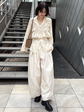 「STYLEMIXER（スタイルミキサー）のアイテム」を使った、STYLEMIXER_officialさん（レディース・166cm）の春コーディネート