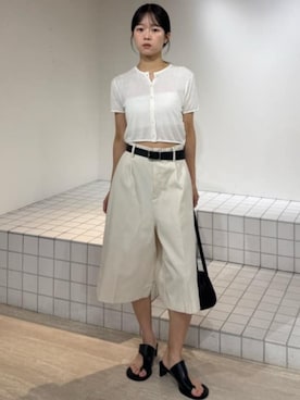 「STYLEMIXER（スタイルミキサー）のアイテム」を使った、STYLEMIXER_officialさん（レディース・156cm）の夏コーディネート