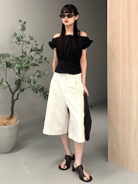 「STYLEMIXER（スタイルミキサー）のアイテム」を使った、STYLEMIXER_officialさん（レディース・162cm）の夏コーディネート