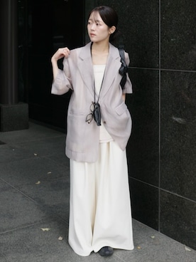 「STYLEMIXER（スタイルミキサー）のアイテム」を使った、STYLEMIXER_officialさん（レディース・156cm）の春コーディネート