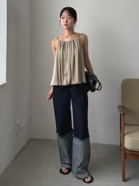 「スタイルミキサー」｜STYLEMIXER_officialさん（レディース・156cm）の夏コーディネート