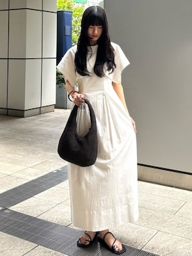 「STYLEMIXER（スタイルミキサー）のアイテム」を使った、STYLEMIXER_officialさん（レディース・162cm）の夏コーディネート