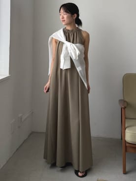 「STYLEMIXER（スタイルミキサー）のアイテム（シャツ/ブラウス）」を使った、STYLEMIXER_officialさん（レディース・156cm）の夏コーディネート