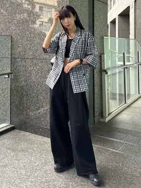 「STYLEMIXER（スタイルミキサー）のアイテム」を使った、STYLEMIXER_officialさん（レディース・171cm）の春コーディネート