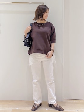 「grove（グローブ）のアイテム」を使った、MIYUさん（レディース・154cm）の秋コーディネート