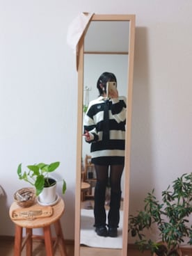 「Avail（アベイル）のアイテム（ブーツ、ブラック系）」を使った、konoさん（レディース・155cm）の春コーディネート