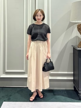 「tov（トーヴ）のアイテム」を使った、Matsui_TOMORROWLANDさん（レディース・156cm）の夏コーディネート