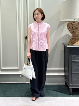 「caban（キャバン）のアイテム」を使った、Matsui_TOMORROWLANDさん（レディース・156cm）の夏コーディネート