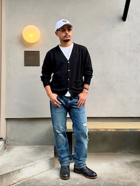 「アイテム（腕時計、ゴールド系）」を使った、RYOMA(THE CRIMIE)さん（メンズ・174cm）の秋コーディネート