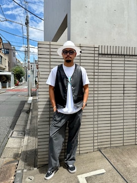 RYOMA(THE CRIMIE)さん（メンズ・174cm）の夏コーディネート