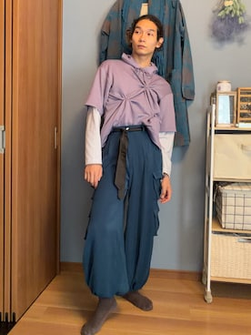 游さん（メンズ・170cm）の夏コーディネート