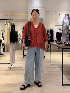TOMAさん（レディース・160cm）の夏コーディネート
