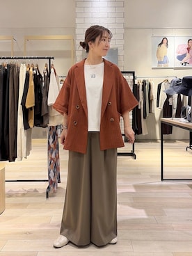 TOMAさん（レディース・160cm）の春コーディネート